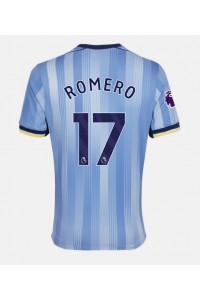 Tottenham Hotspur Cristian Romero #17 Fotballdrakt Borte Klær 2024-25 Korte ermer